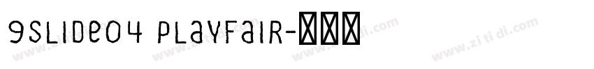 9Slide04 Playfair字体转换